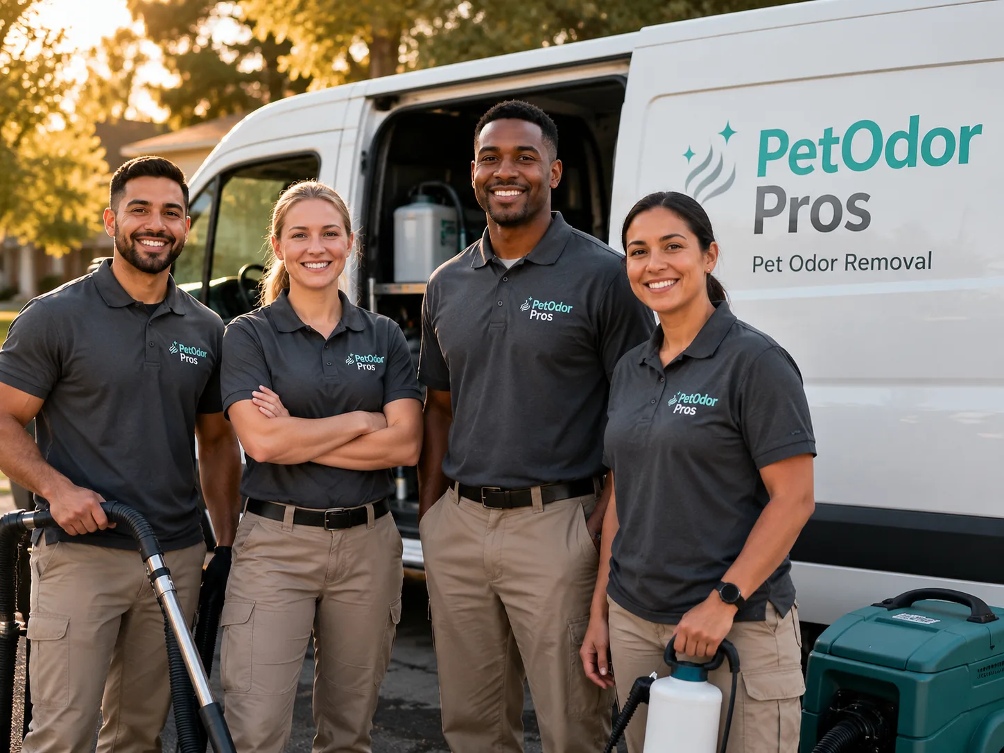 Pet Odor Removal team serving Whitehall, MI